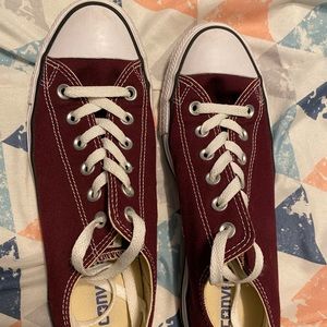 Maroon Converse